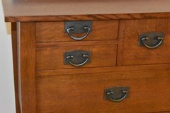 Stickley Oak Sideboard Harvey Ellis Design