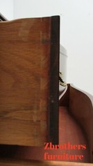 Antique Mahogany Carved French Sideboard Server Bachelors Chest Console