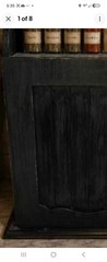 Vintage Primitive Farmhouse Spice Cabinet 19″×17″×7″ – Great Condition