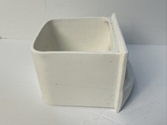 Dutch Delft Suiker Spice Cabinet Labeled Drawer Antique Replacement White/Blue