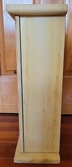 Ole Plantation Handpainted Cabinet Jean Oates Vtg Cupboard Farmhouse Country