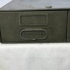 Vintage Safe-T-Stak Industrial Metal File Cabinet By Diebold Inc
