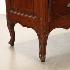 Antique 18th Cent. Baroque Walnut Flap Cabinet Original Italy Collectors