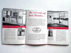 1937 Curtis Kitchen Cabinet Brochure- Lots of Pics of 1930’s Kitchen