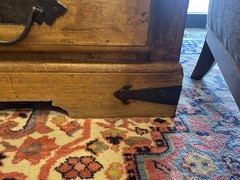Antique Indian Brass Entry Door Pantry/Cabinet AS IS