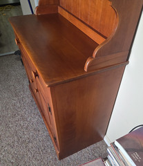 Cushman Colonial Solid Maple Hutch – PICKUP Albany Ny