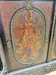 1790 Boulle Commode Cabinet Contra Parti Very Good Condition
