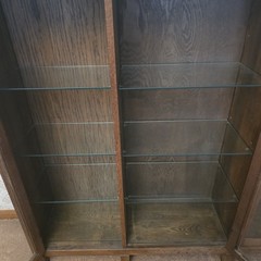 Arts & Crafts Display Cabinet Craftsman Library Book Case Mission Style