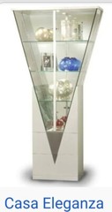 Pair Glass China Cabinets revised selling price for fast sale