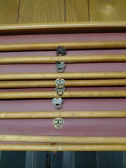 Vintage Cram Pull Down School Maps Set of 8 Wall Rack Mid Century Classroom Deco