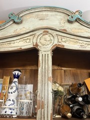 MAGNIFICENT Italian Painted Armoire!