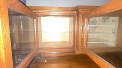 Antique Oak Dental Cabinet Vintage