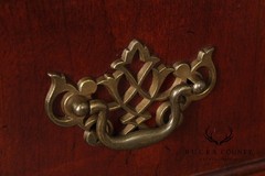 Hooker Furniture ‘Seven Seas’ Georgian Style Carved Mahogany File Cabinet