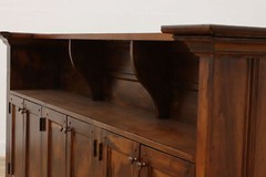 Farmhouse Antique Country Pine Bar, Kitchen or Store Counter #51540