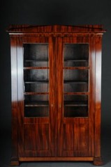 Antique Biedermeier Showcase/Bookcase around 1825 O-258