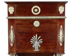 IMPRESSIVE 19TH CENTURY FRENCH EMPIRE REVIVAL 5 PIECE BEDROOM SUITE