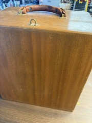 Vintage Guy Mfg. Co 9 Drawer Dental Wood Cabinet