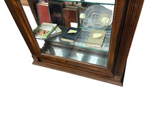 65094 Mahogany Side Loading Curio China Cabinet