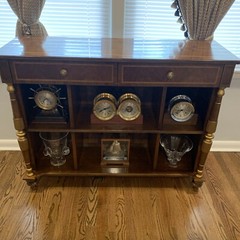 Baker Furniture Cabinet/Console/Bookcase (EXC.)
