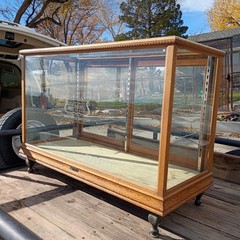 Early 19th Century OVB Display Case In Amazing Condition!