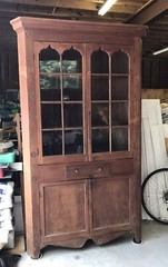 Antique Nineteenth Century Corner Cabinet All Original
