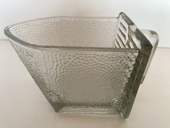 Rare Antique Vintage LRG Gerrix Glass Dry Scoop for Hoosier Cabinet ~ ORIGINAL