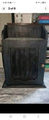Vintage Primitive Farmhouse Spice Cabinet 19″×17″×7″ – Great Condition