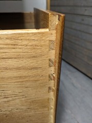 Vintage National Mt. Airy Solid Oak Wood 4-Drawer File Cabinet Mission Style