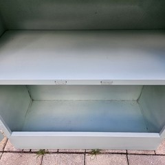 Vintage Medical Cabinet Metal Display Case Medicine Mid-Century Modern Storage