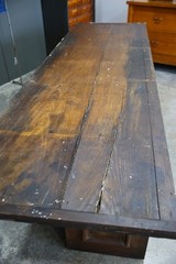 Antique store counter wood bar kitchen island countertop industrial vintage
