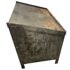 Antique Steel Printer’s Typeset Cabinet GA20717