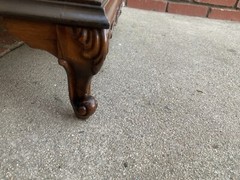 Vintage Walnut Record Cabinet