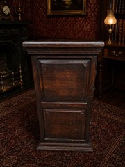 Antique Solid Wood Apothecary Cabinet 6 Drawer Chest
