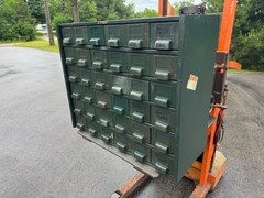 Vintage HOBART 36 Drawer Metal Industrial Parts Cabinet