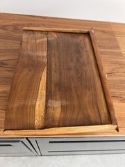 Mid Century MCM Small Triangular Cabinet