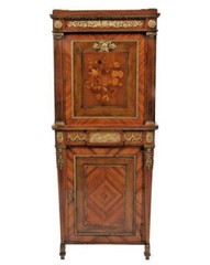 A Louis XVI Style 19th Secretaire a Abattant Linke Bronze MUSEUM PIECE