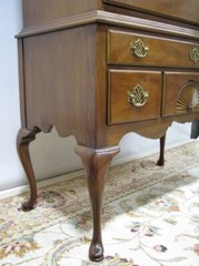 Vintage Hickory Furniture “Masterpieces Collection” Mahogany Highboy Queen Anne