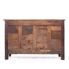 Early 19th Century French Cherry Wood Cupboard Dresser