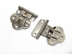 Hoosier Cabinet McDougall Wilson Napanee Hinge Solid Brass Nickel Plated