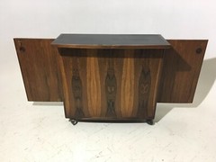 Original Silkeborg Rosewood Dry Bar 60’s Mid Century Danish Modern Wikkelso Era