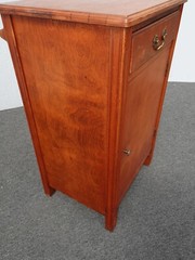 Antique Stickley Bros. Small Display Smokers Cabinet w Towel Rack One Drawer LH9