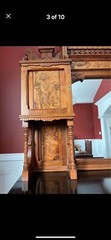 1880’s Antique Cabinets, Very Well Maintained, 2 Sections, Very Detailed …