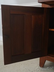 LF73139: Antique Early 19th Century Walnut Stepback Cupboard