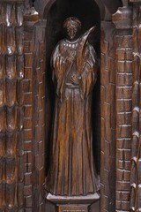 Cupboard / Cabinet, Credence, French, Gothic Revival, Highly Carved, Oak, 1800’s