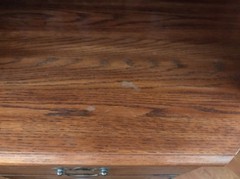 PENNSYLVANIA HOUSE Solid Oak 4 Piece Corner Cabinet & Side Cabinet Set EXC COND!