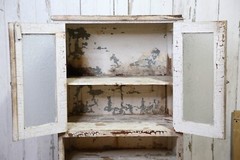 Vintage Medicine Cabinet Medical wood Apothecary Dental Industrial Antique