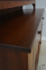 LF73139: Antique Early 19th Century Walnut Stepback Cupboard