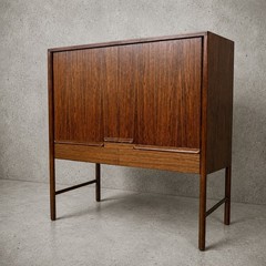 Mid Century vintage Rosewood Drinks Cabinet by McIntosh