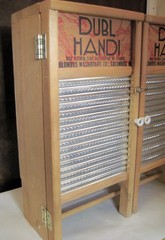 Vintage Dubl Handi Washboard Double Cabinet 17 1/4″ x 18″ Great Condition
