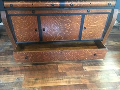 Kitchen Island-Refurbished antique buffet
